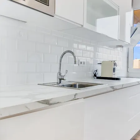 Vivelorural Lovely Flat Close To Canteras Daire